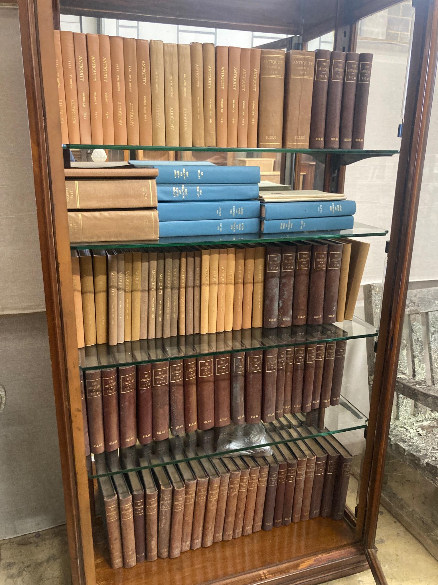 Antiques and Antiquity, approx. 100 assorted volumes